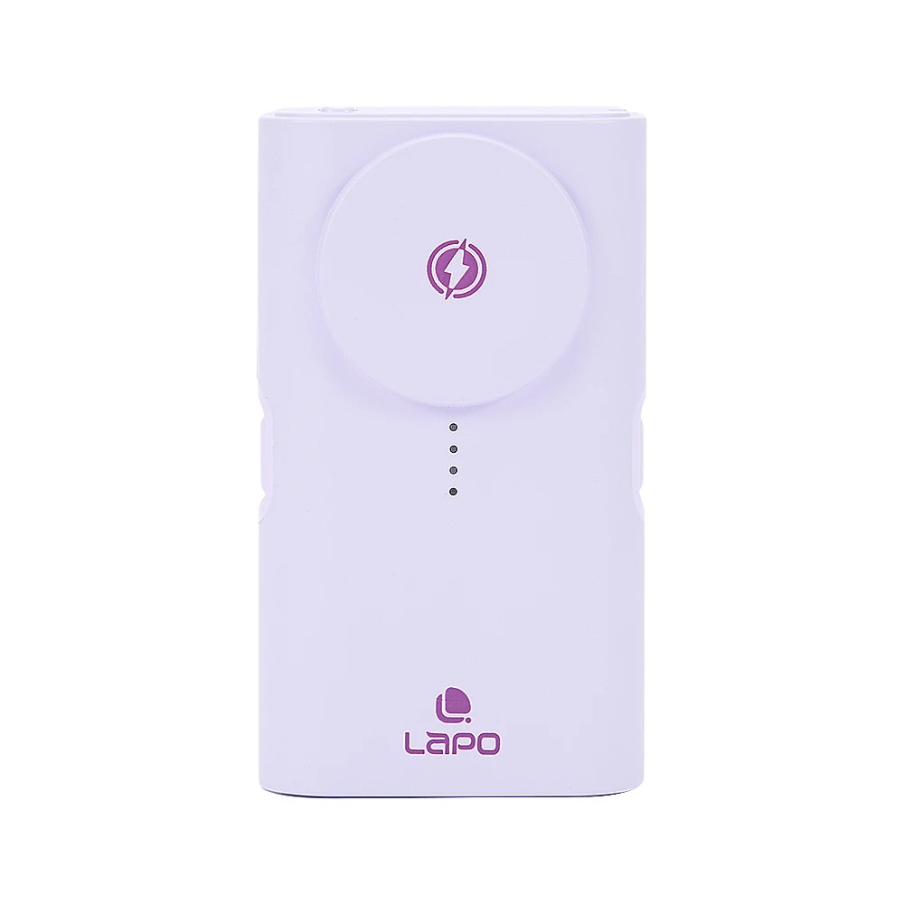 LaPO｜全功能快充版口袋式行動電源 WT-12CL-幻紫