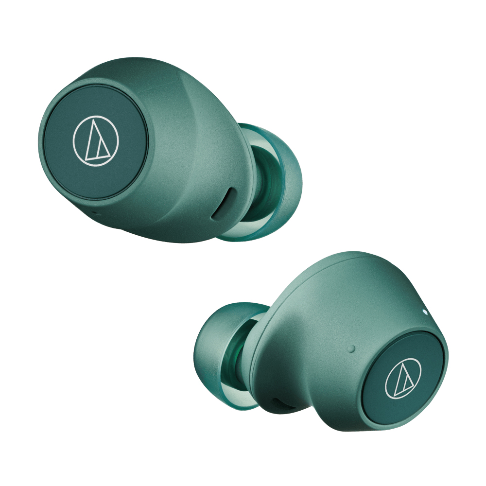 audio-technica 鐵三角｜ATH-CKS30TW 真無線藍牙耳機-綠