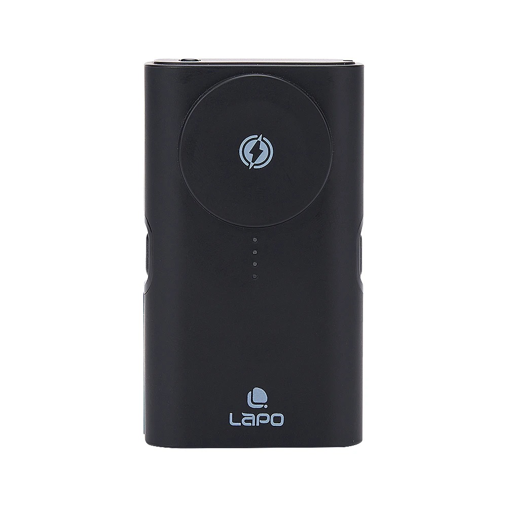 LaPO｜全功能快充版口袋式行動電源 WT-12CL-絕黑