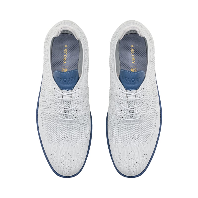 領航員系列-抑菌紗春夏男鞋 - 冰川灰