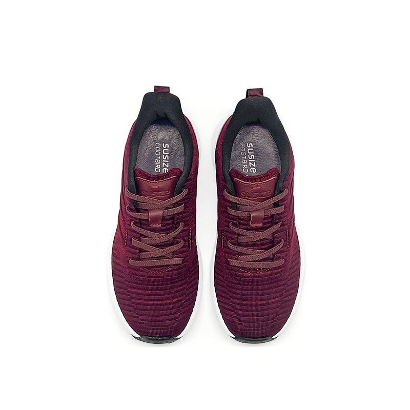 抑菌紗系列運動鞋-酒紅款