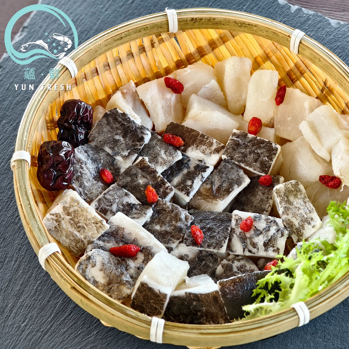 永安鑽石水龍膽石斑鮮魚切塊 600g/包