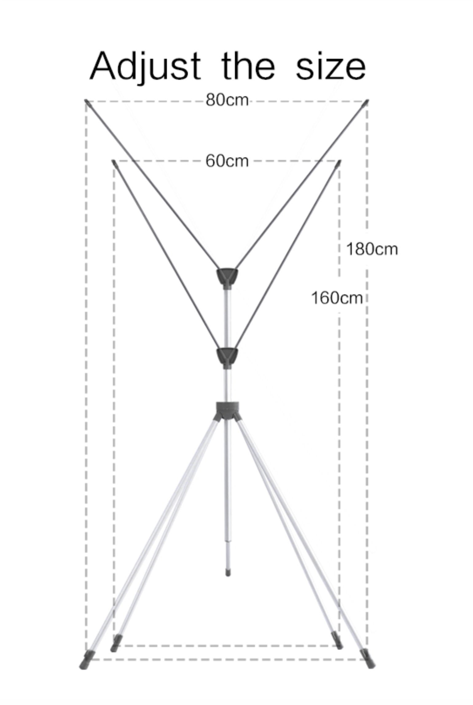 歐式X型鋁合金伸縮架