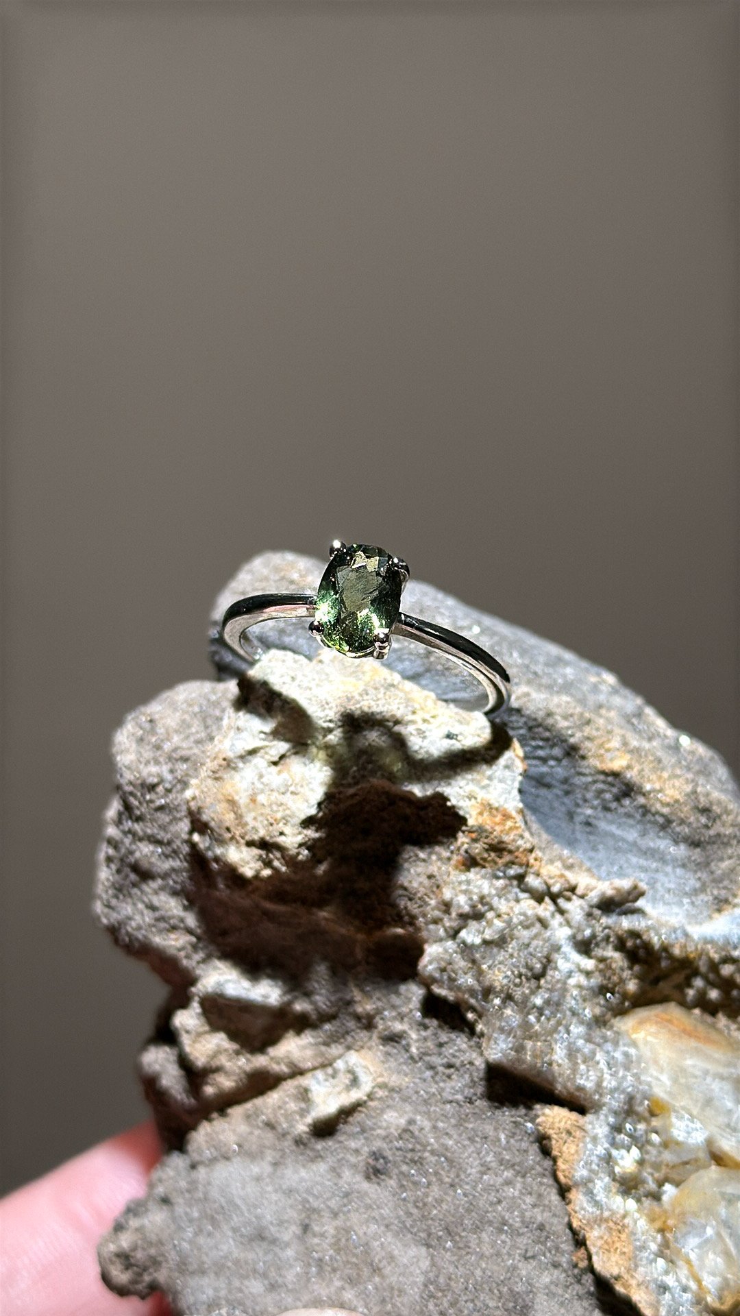 【指尖星辰】捷克隕石戒．顯化奇蹟