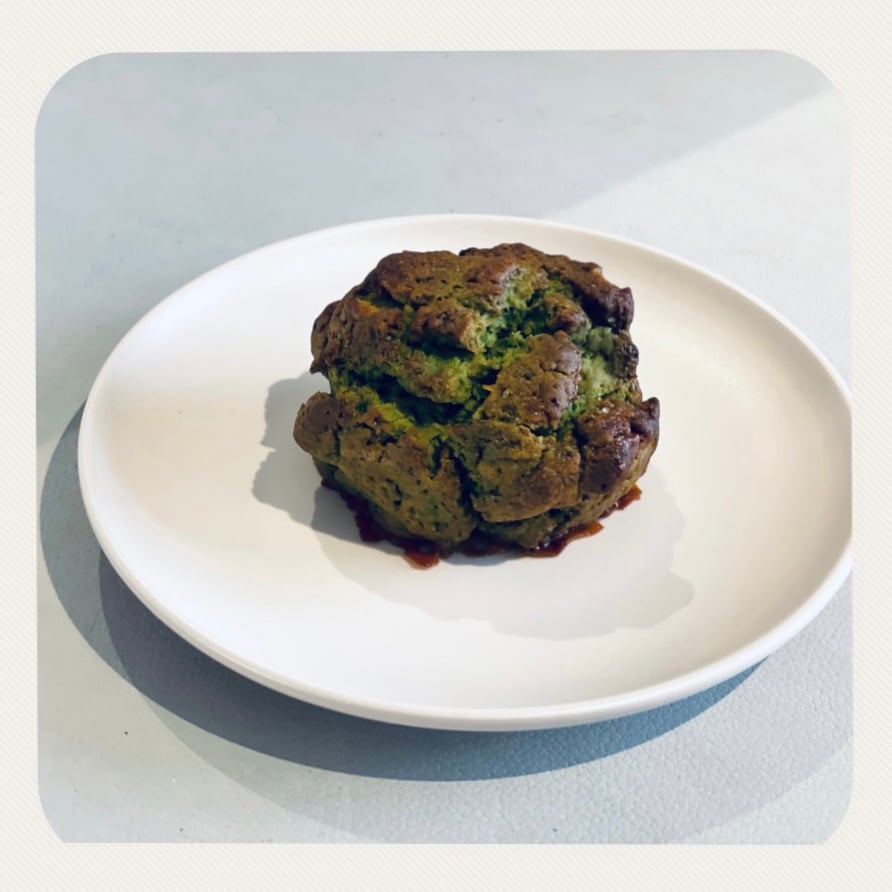 京都小山園抹茶龍眼蜜_花司康