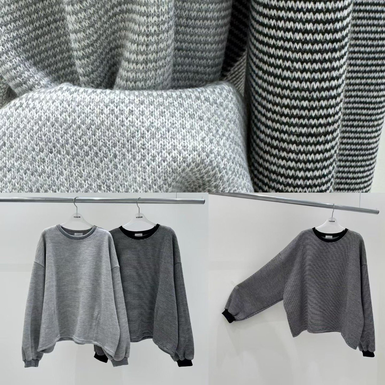 圓領車線上衣 26011516