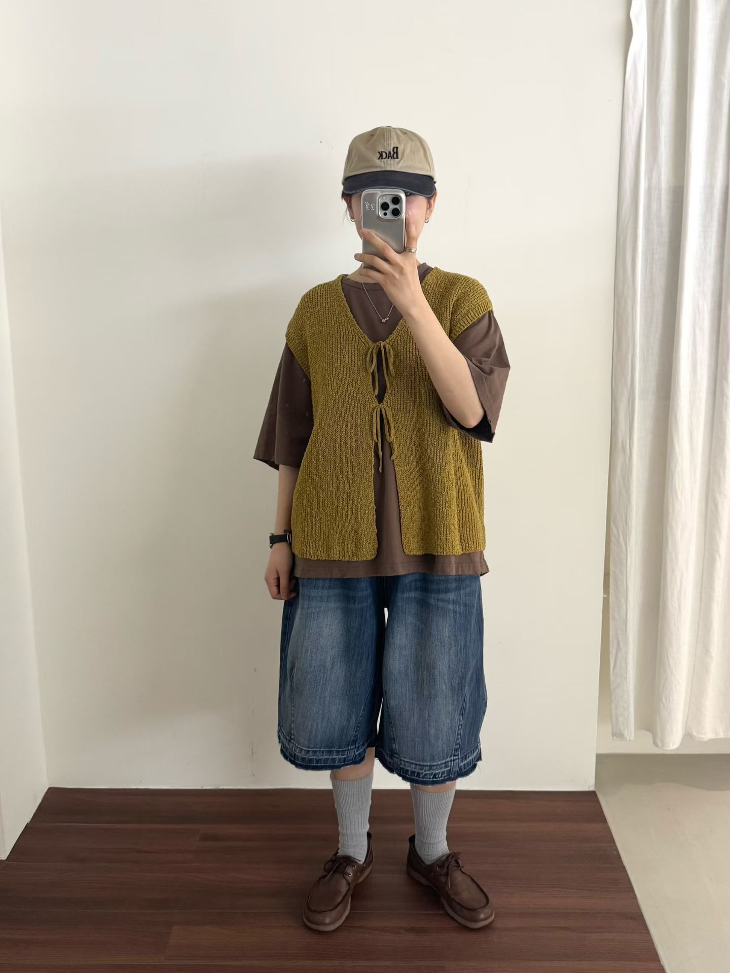 微刷破圓領上衣 2631310