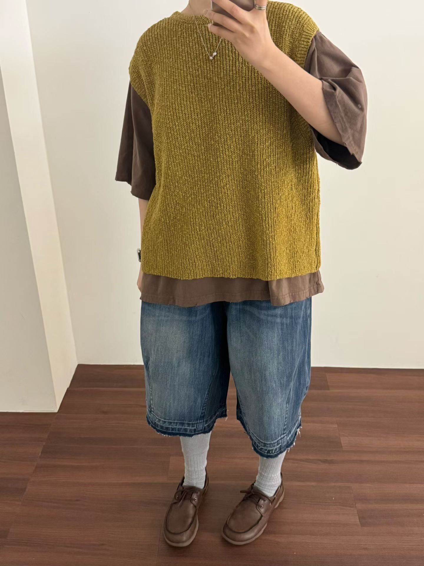 綁帶針織棉背心 2631301