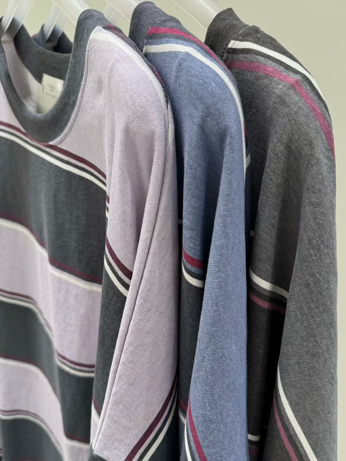 水洗條紋上衣 26011504