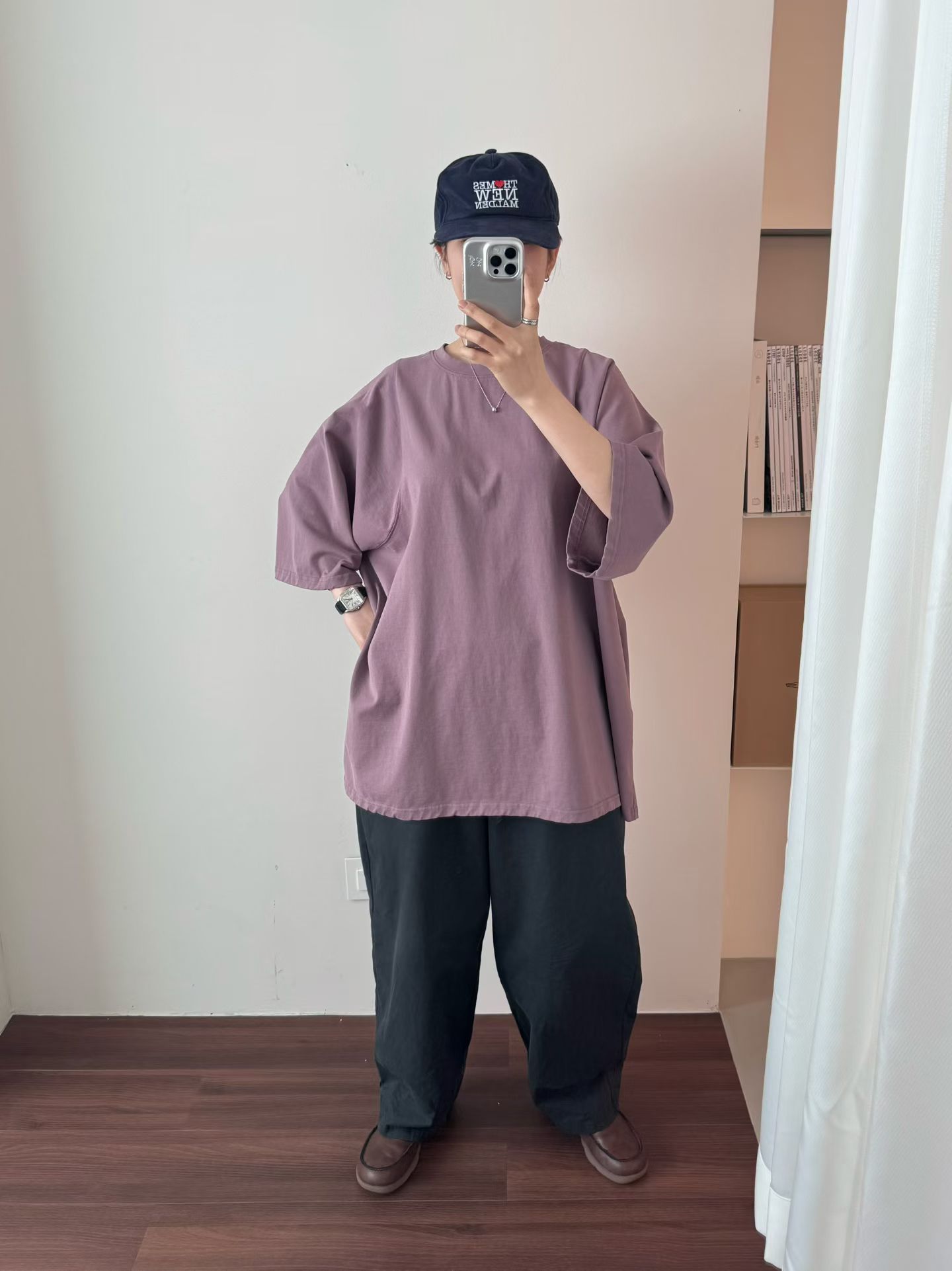 寬鬆感圓領上衣 26040903