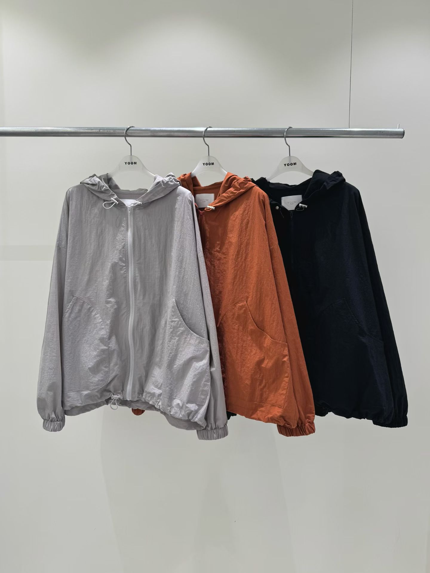 連帽抽繩防曬外 26040901