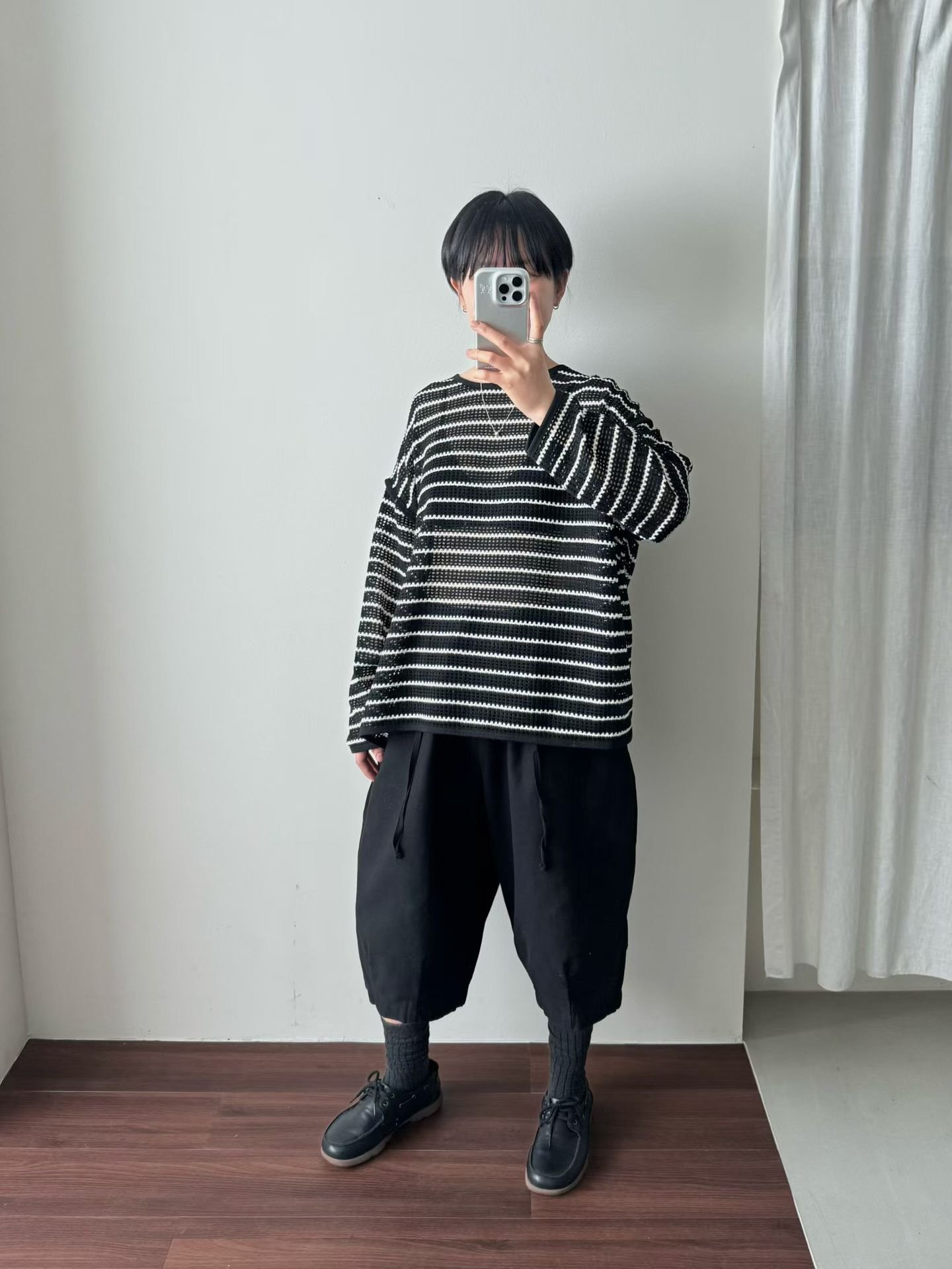 微透感條紋上衣 2631317