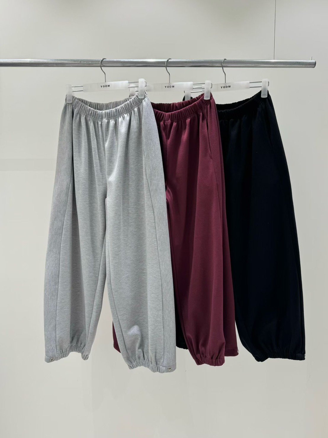 異材質下釦棉褲 26011503