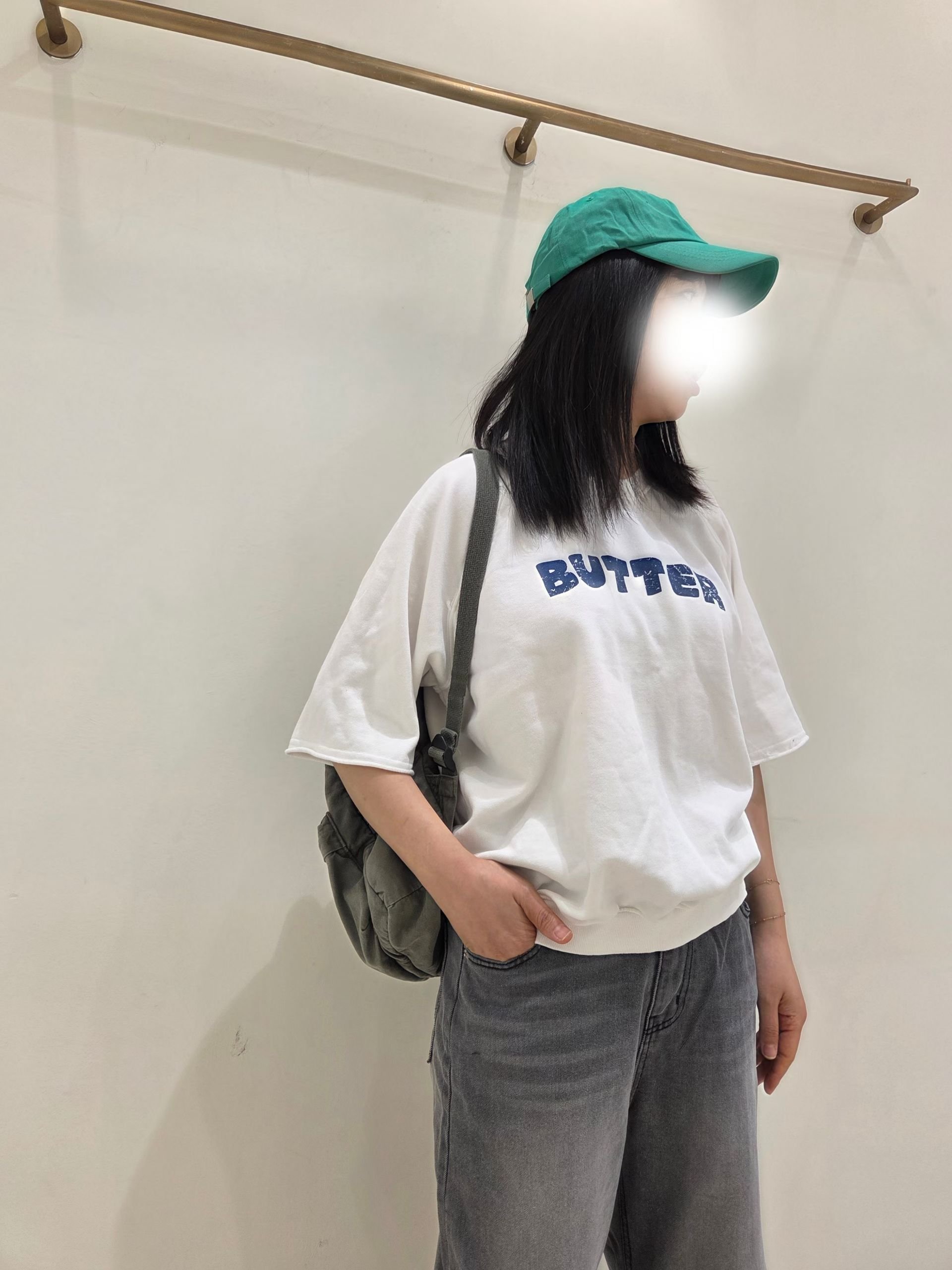 配色字母上衣 2631006