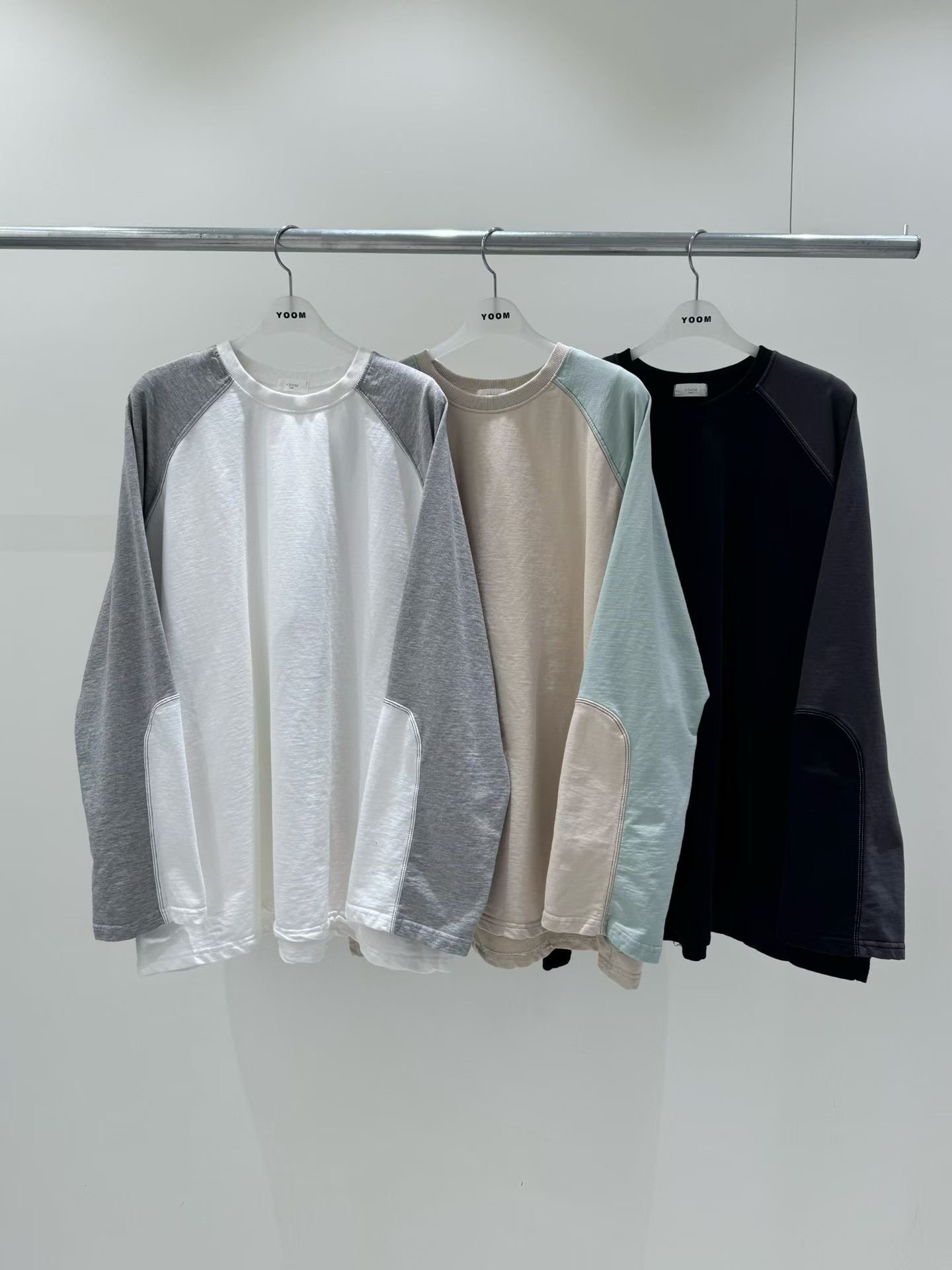 補丁配色上衣 26012701