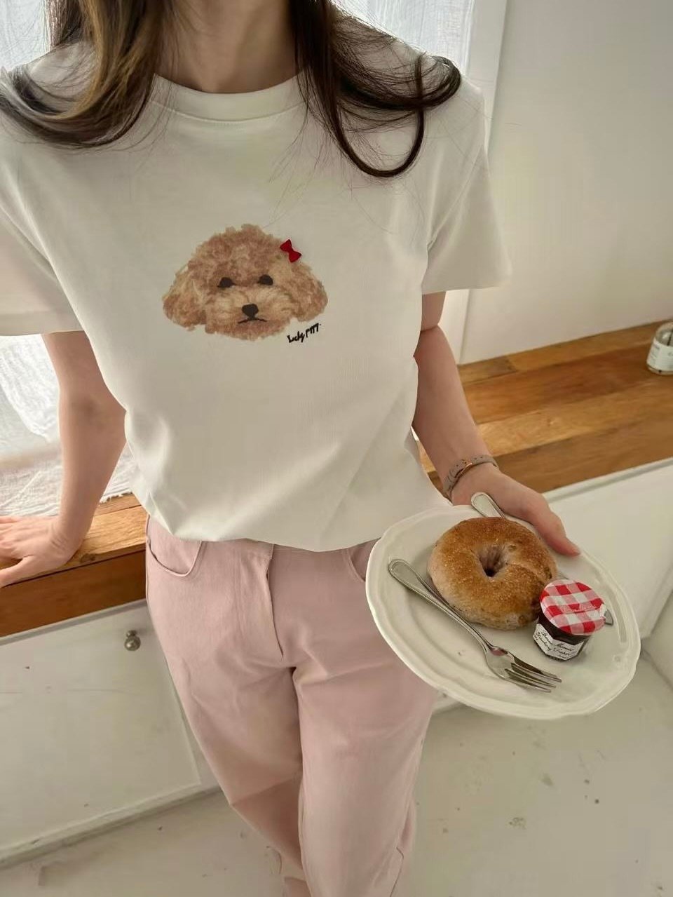 療癒狗狗棉質上衣