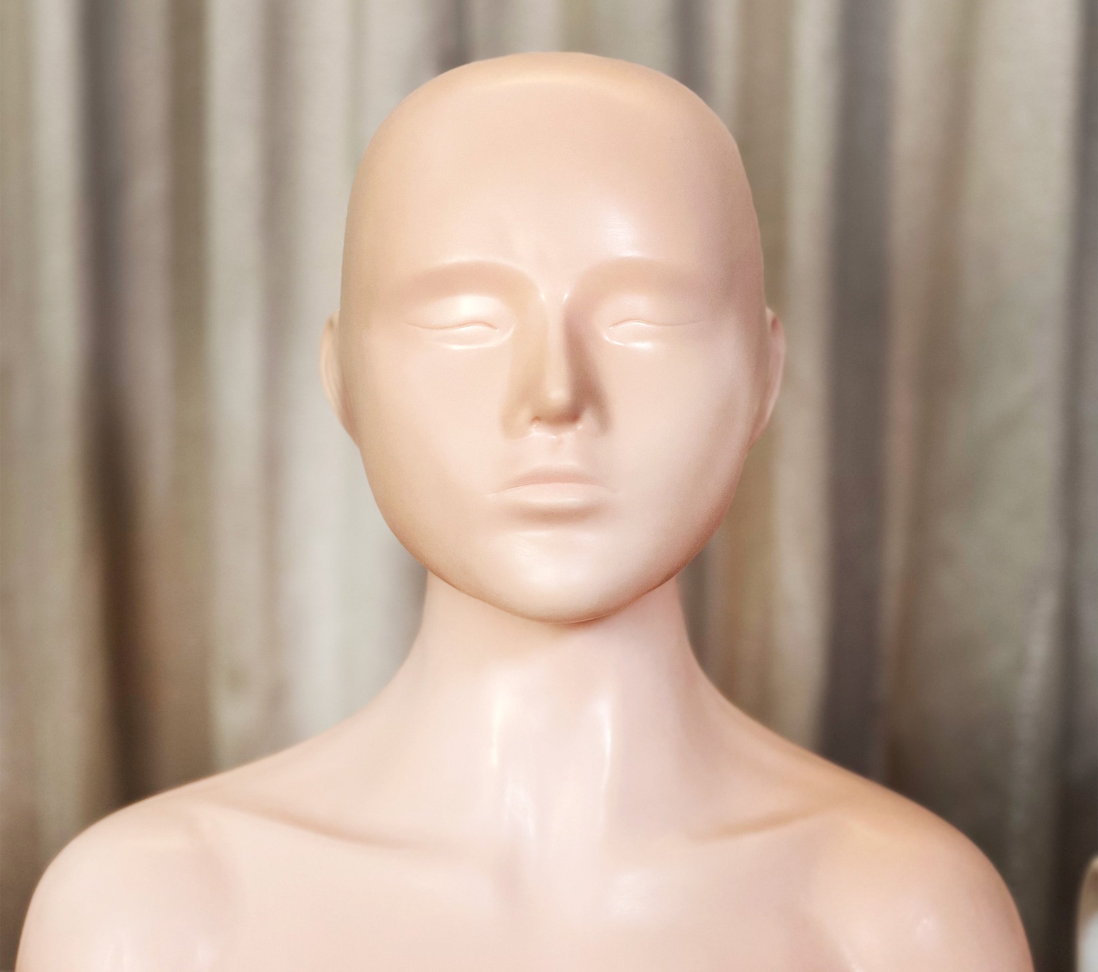 美容用半身假人頭