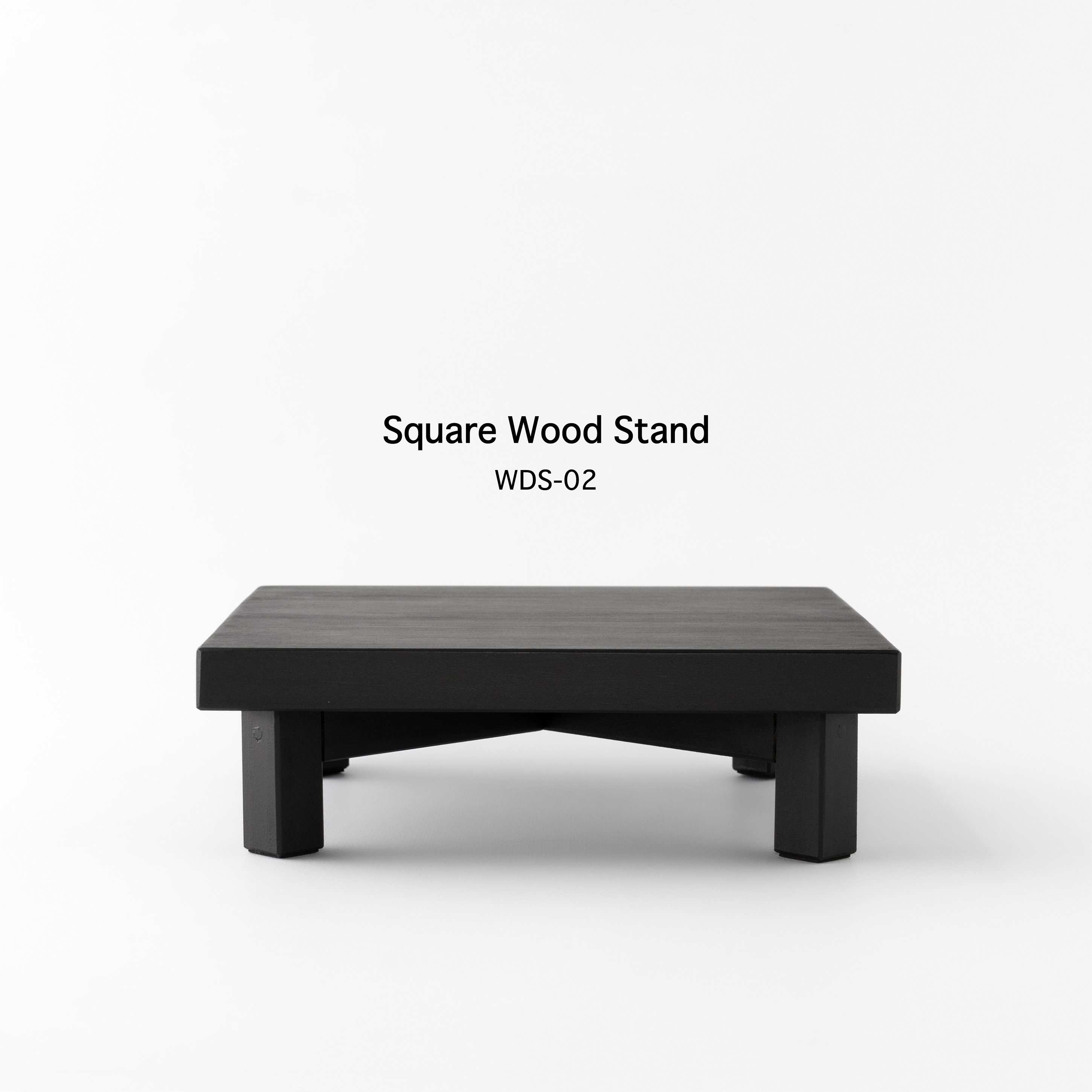 Square Wood Stand｜方形盆景陳列座