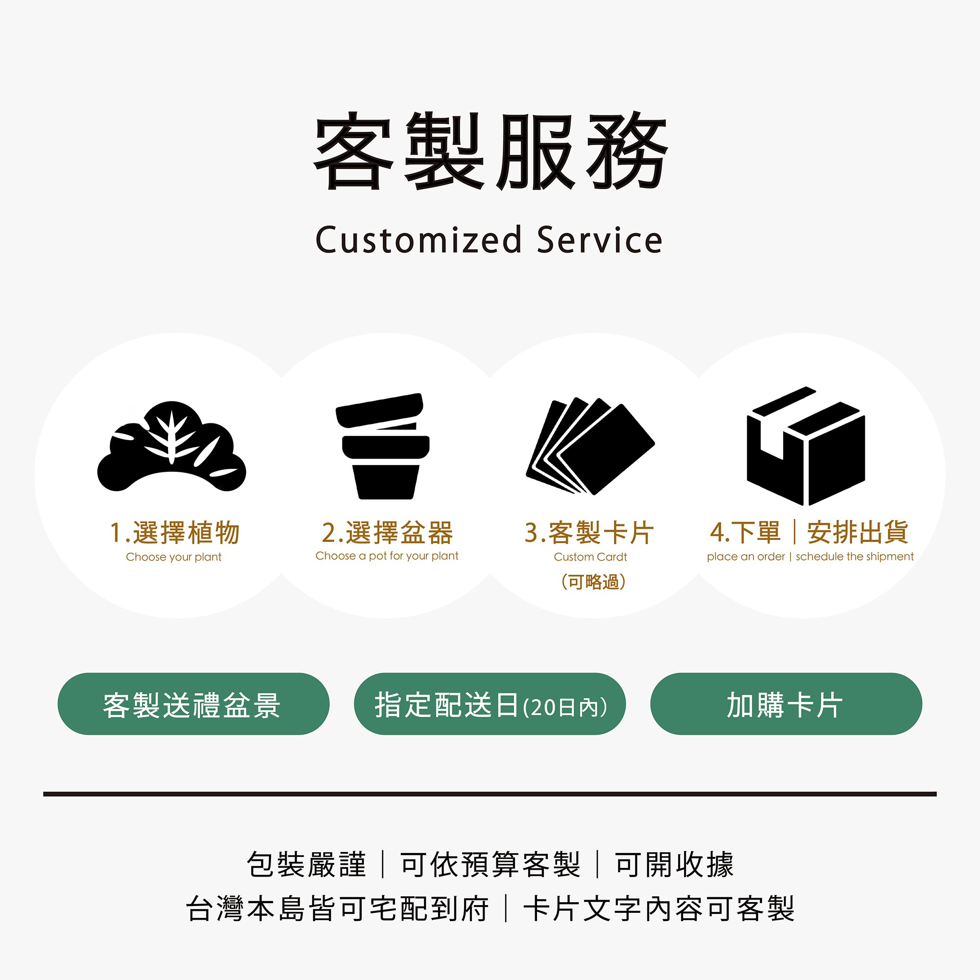 盆景客製｜Customized