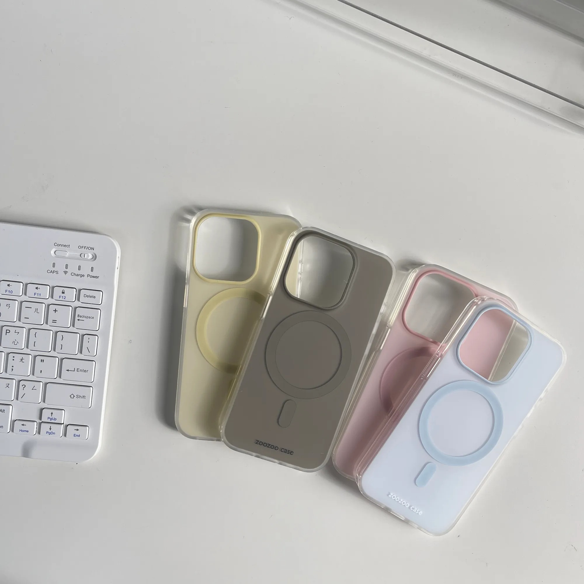 好好看的糖果純色MagSafe殼