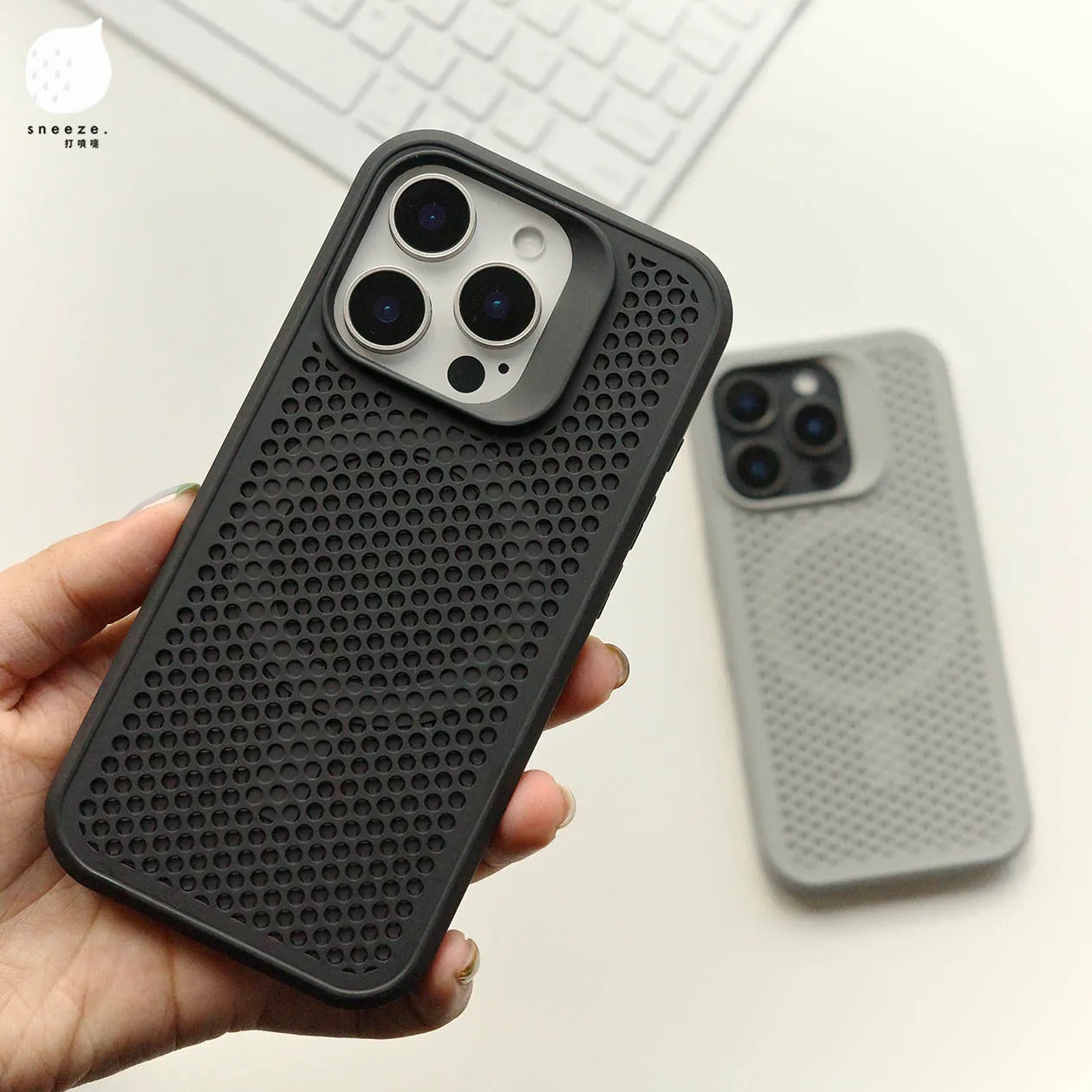 磨砂散熱MagSafe磁吸殼