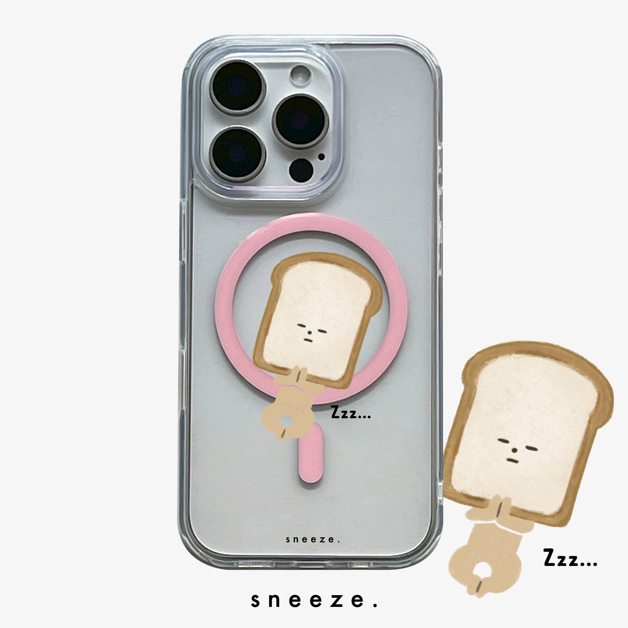 【獨家】睡覺吐司浪漫圈圈殼