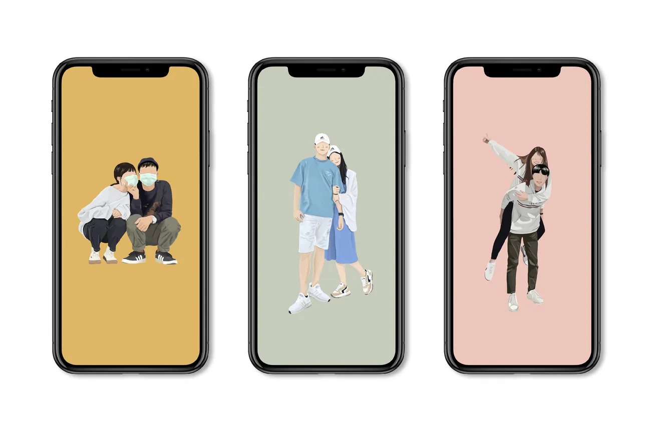 【桌布系列】Ni學不來的人像桌布