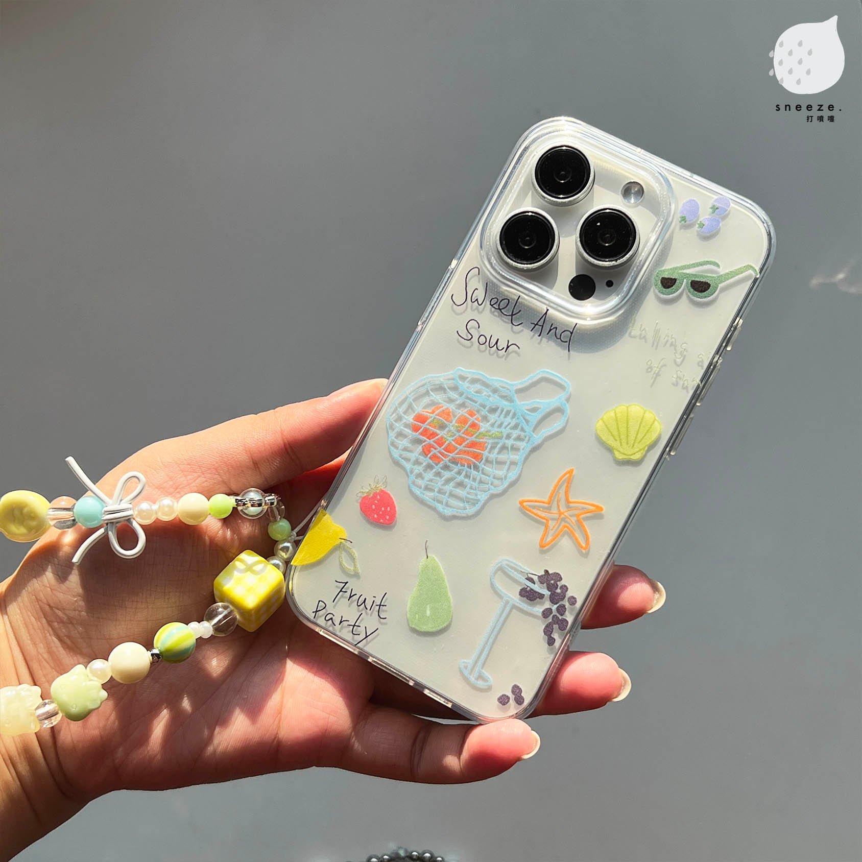 透明款我的水果購物袋殼