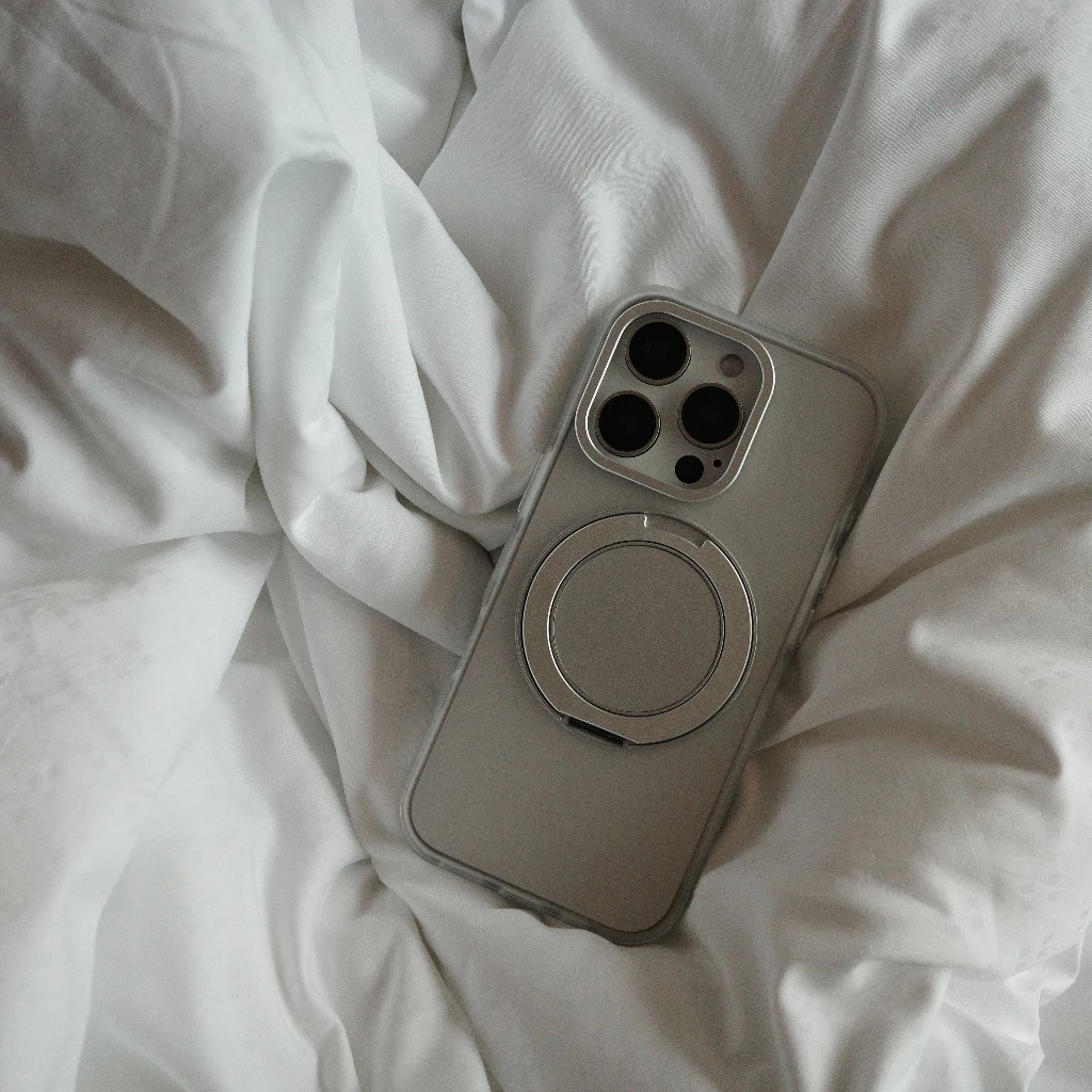 IMD霧面防摔磁吸旋轉支架殼