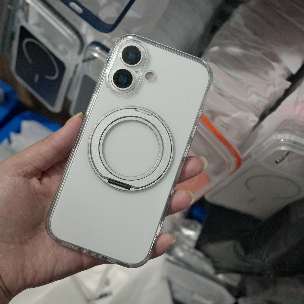 最simple的透明旋轉支架