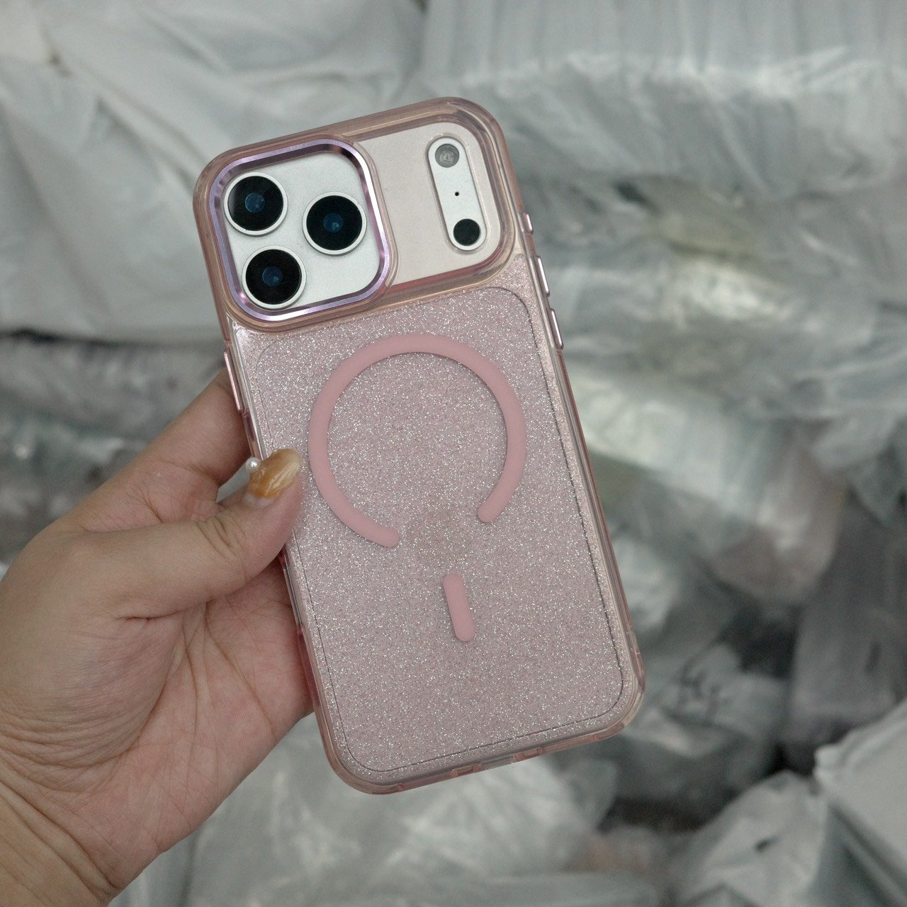 金屬按鍵閃亮亮磁吸殼