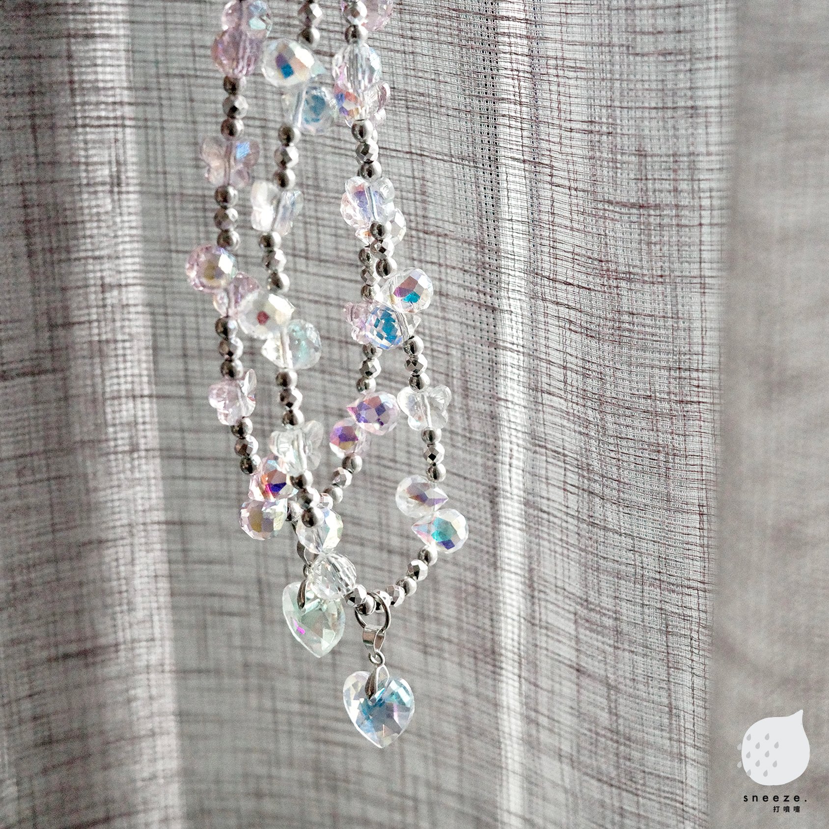 一坨小珠珠手機腕鏈掛繩