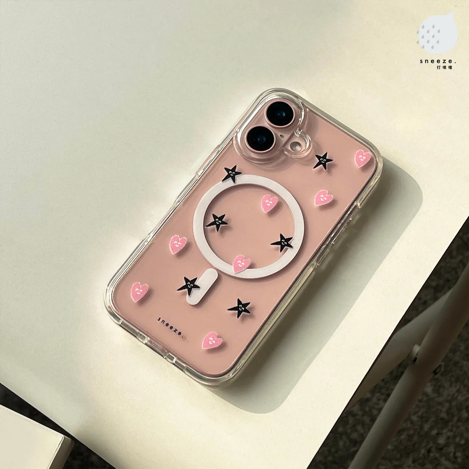【獨家】潦草愛心尬星星拼盤老娘用不爛MagSafe殼