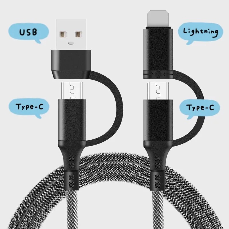 【現貨】雙面人雙PD快充充電線