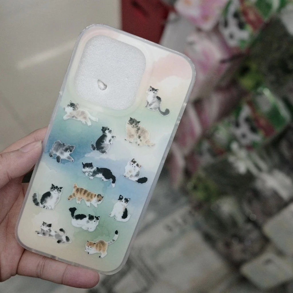 渲染貓咪霧面殼