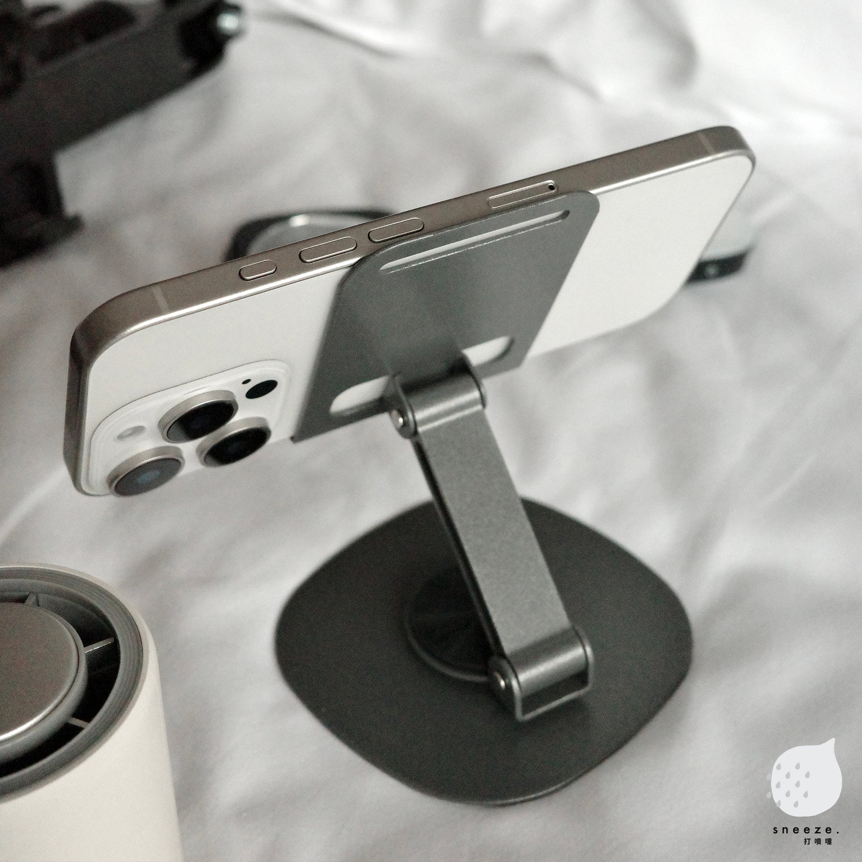 各種角度彎來彎去桌上支架