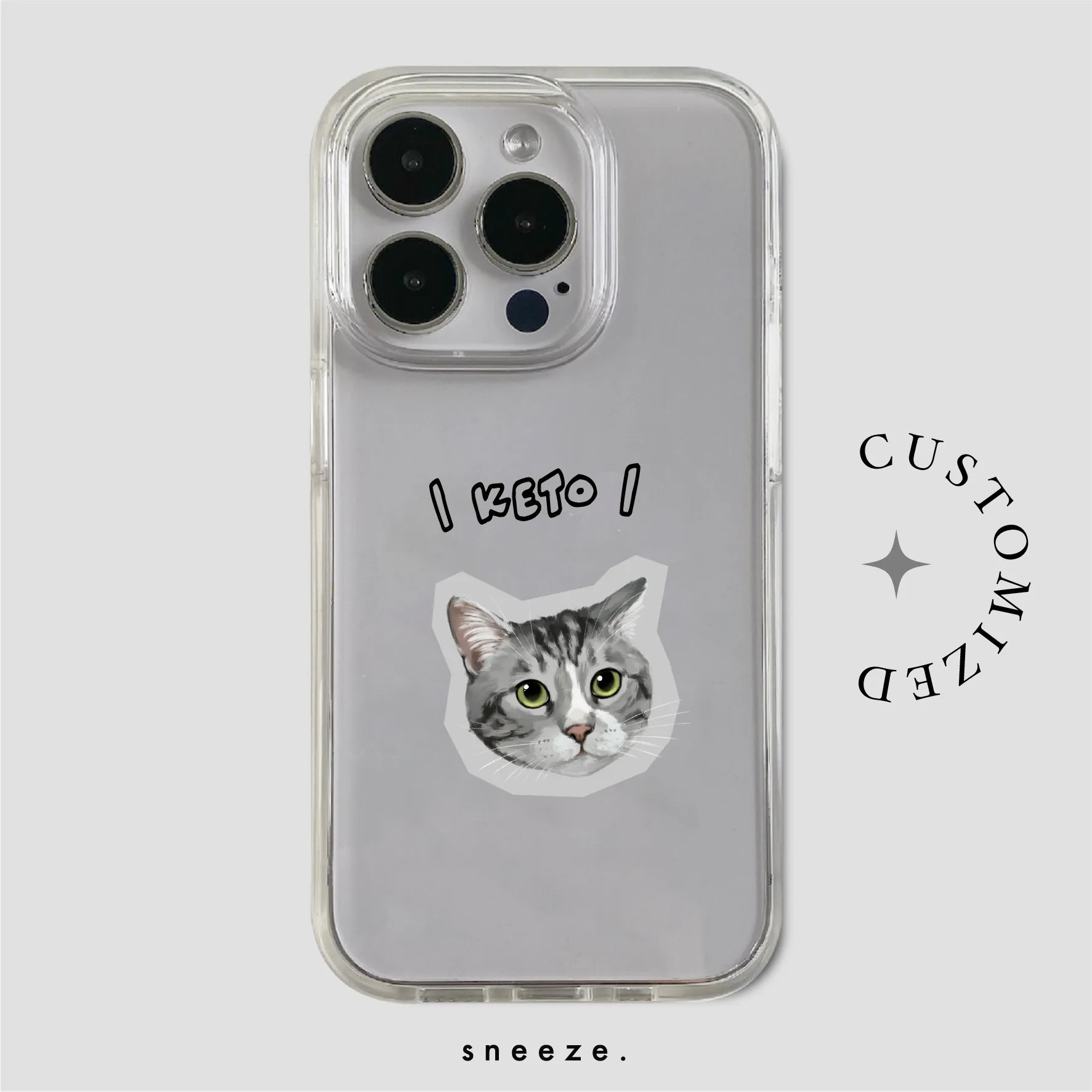 【買殼送桌布】隨意剪貼寵物訂製殼