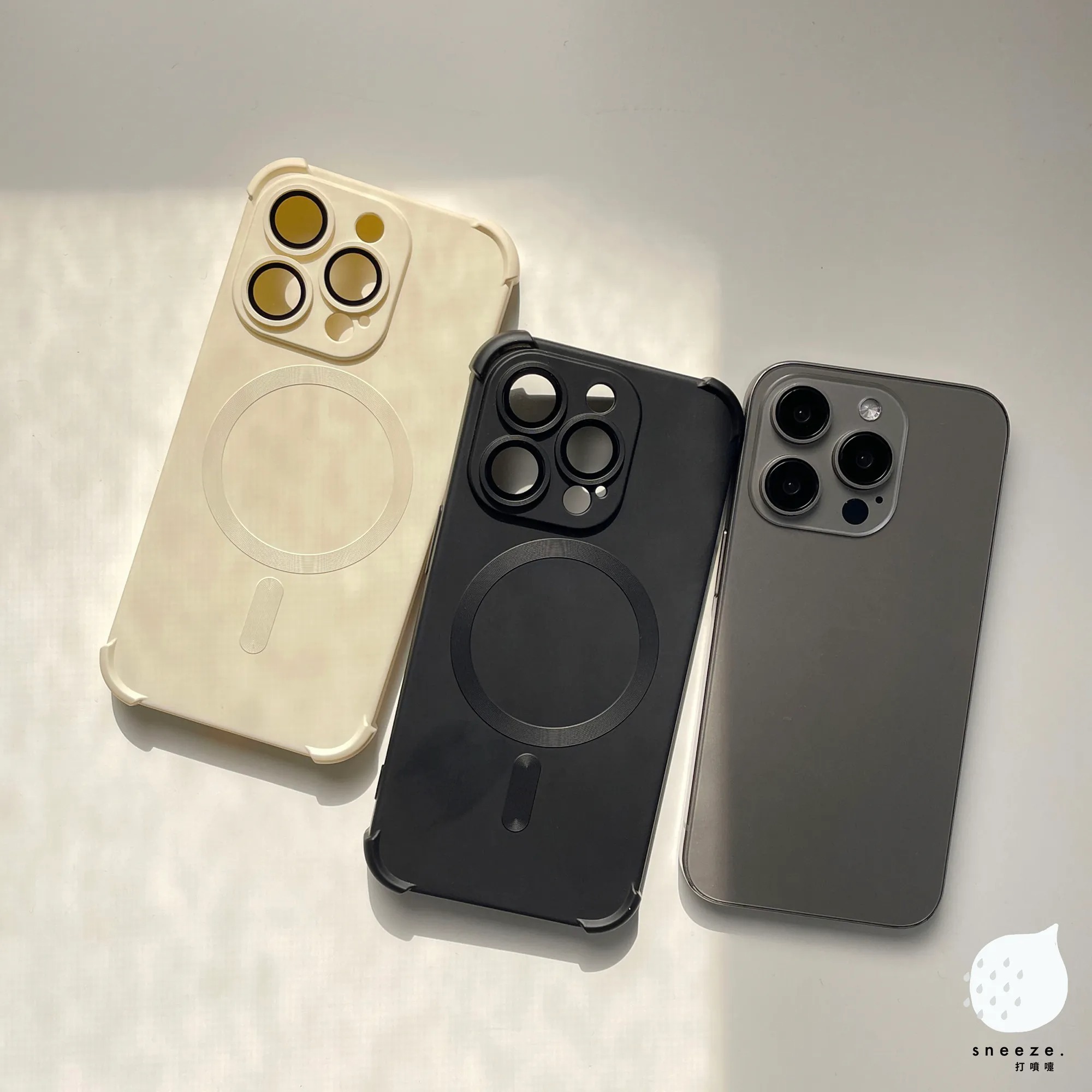 四角鏡頭防摔MagSafe殼