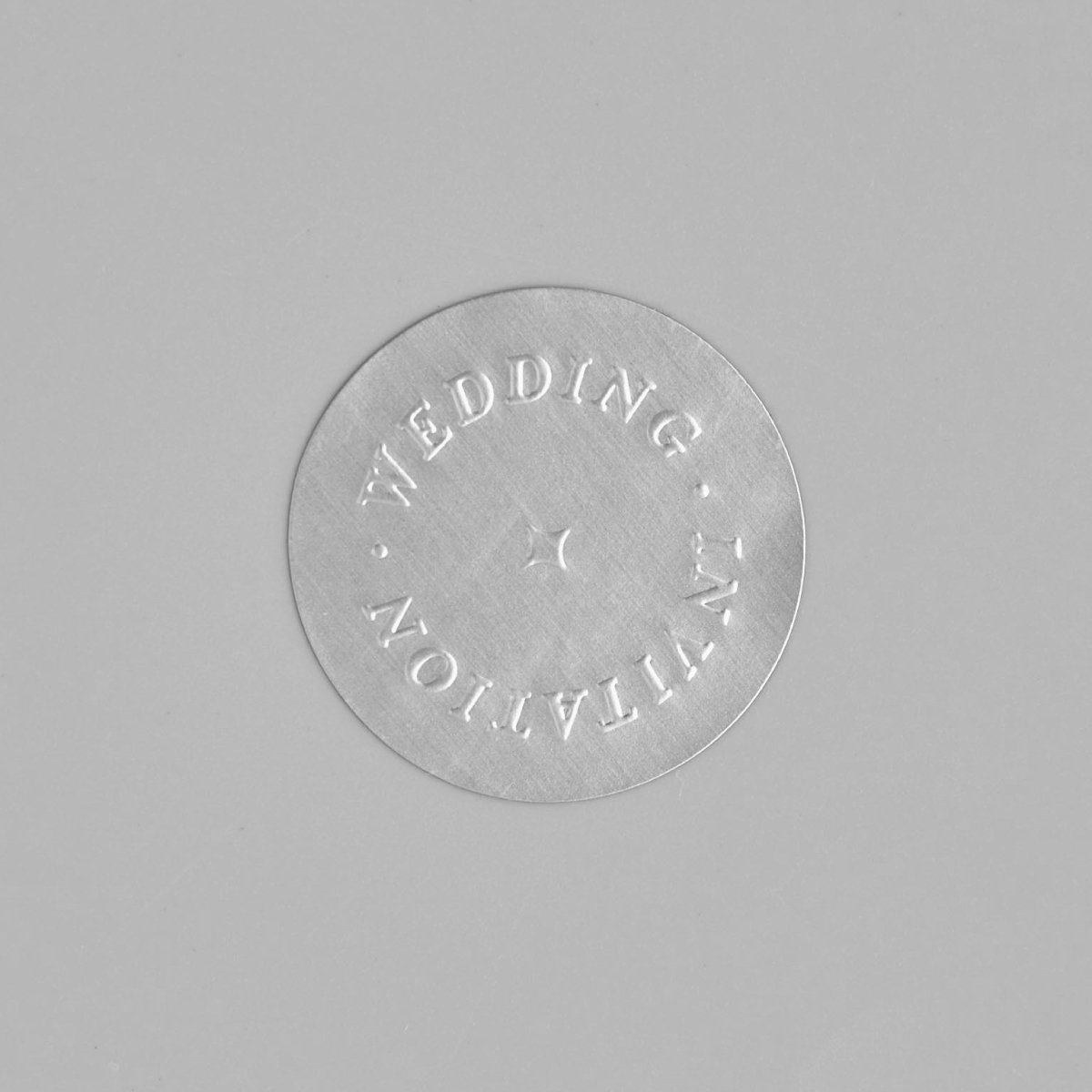 消銀箔打凸貼紙