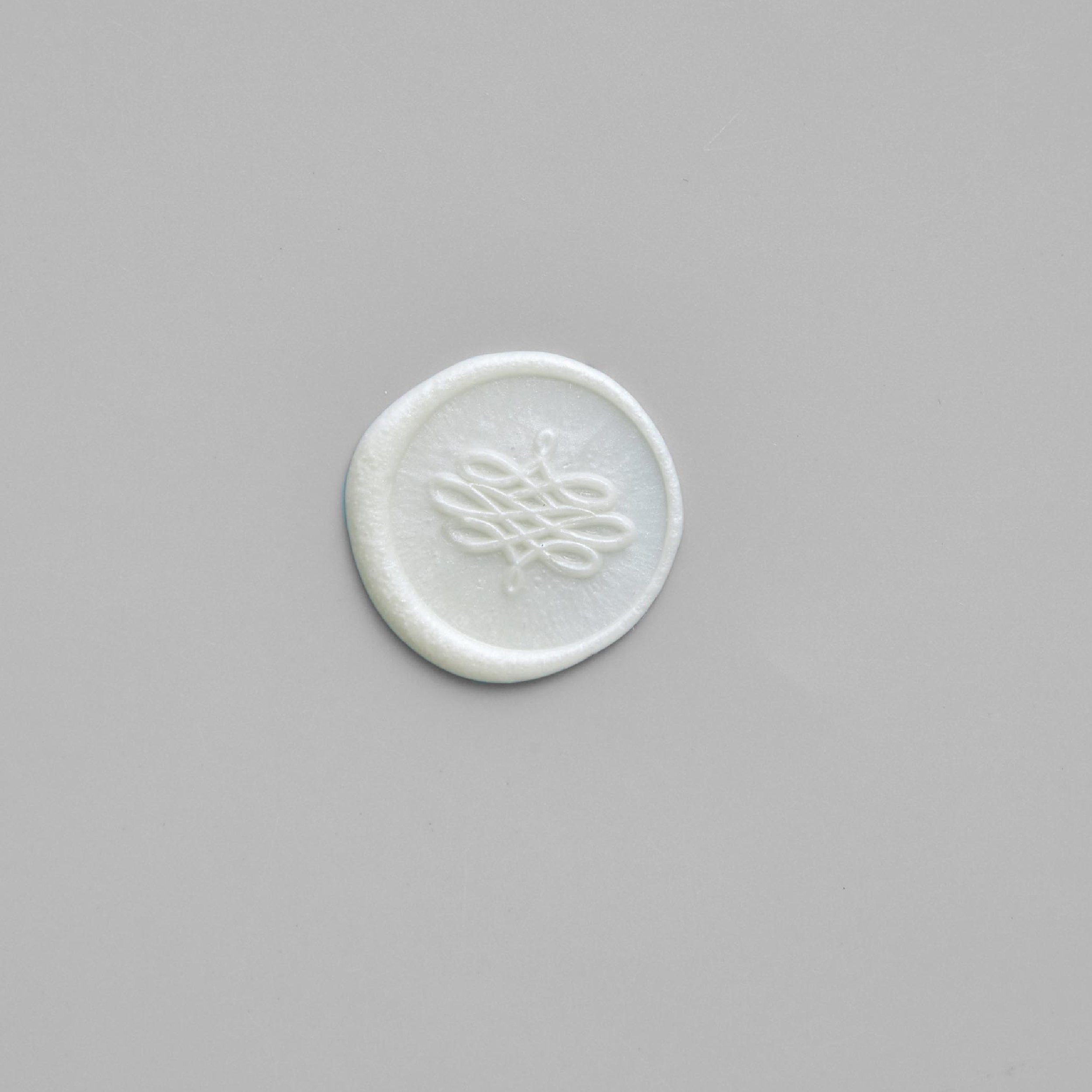 手工封蠟貼紙【流線】