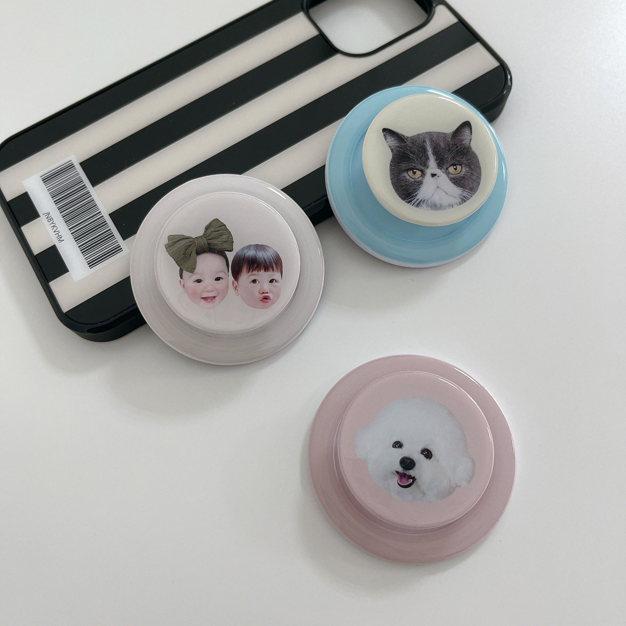 客製 ｜Magsafe 磁吸手機支架 (可客製底色)