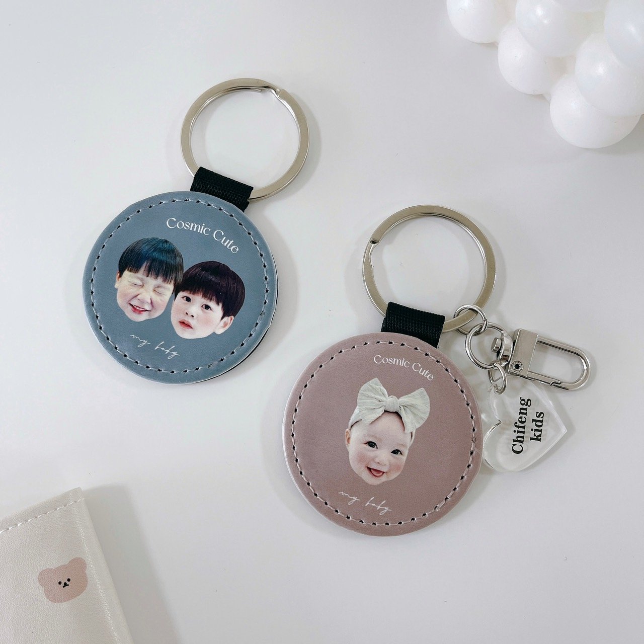 客製 ｜皮革鑰匙圈  皮革載具鑰匙圈