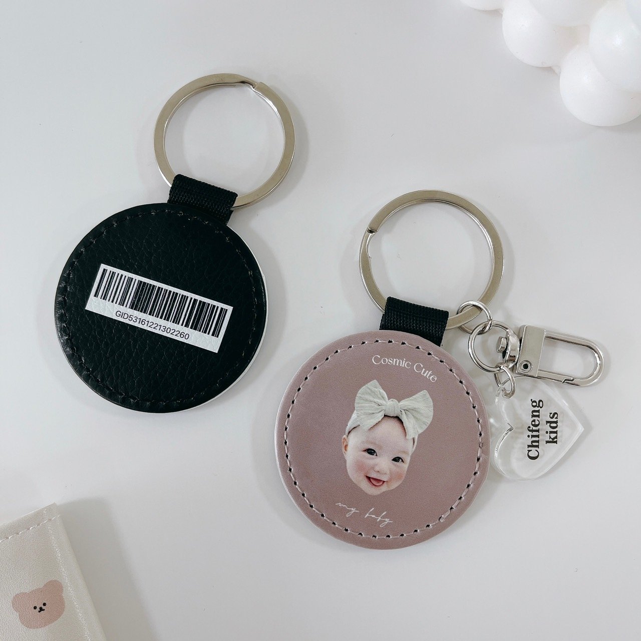 客製 ｜皮革鑰匙圈  皮革載具鑰匙圈