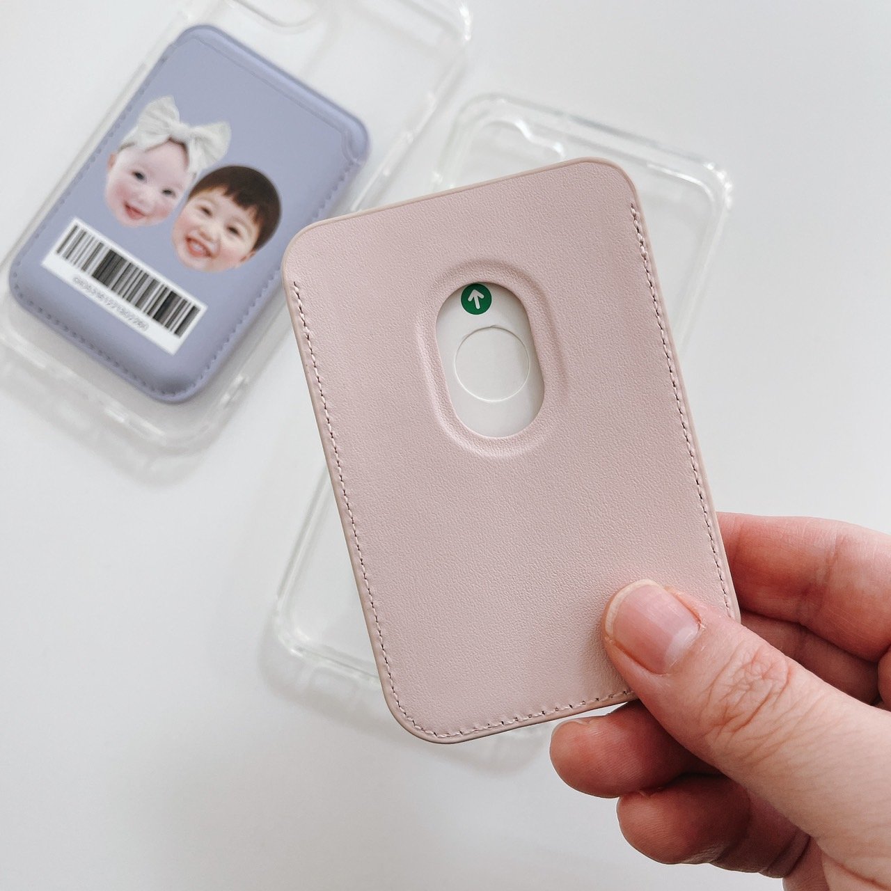 客製 ｜Magsafe 磁吸皮革卡夾