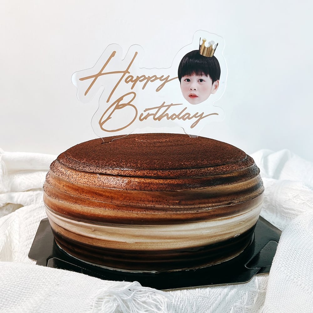 客製 ｜蛋糕插牌 (單面印刷)