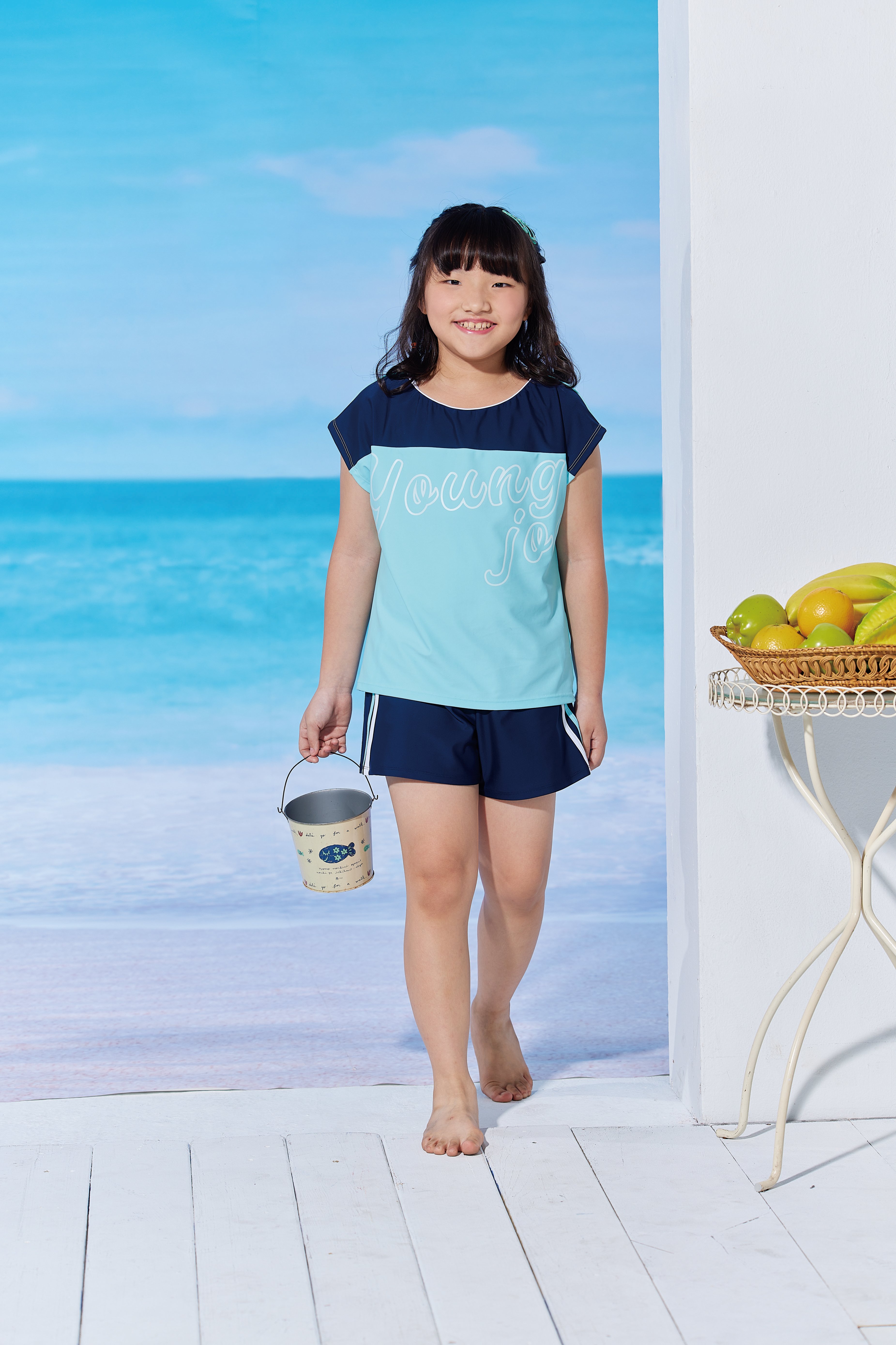 Young Joe 揚捷泳裝 小女三件式泳裝