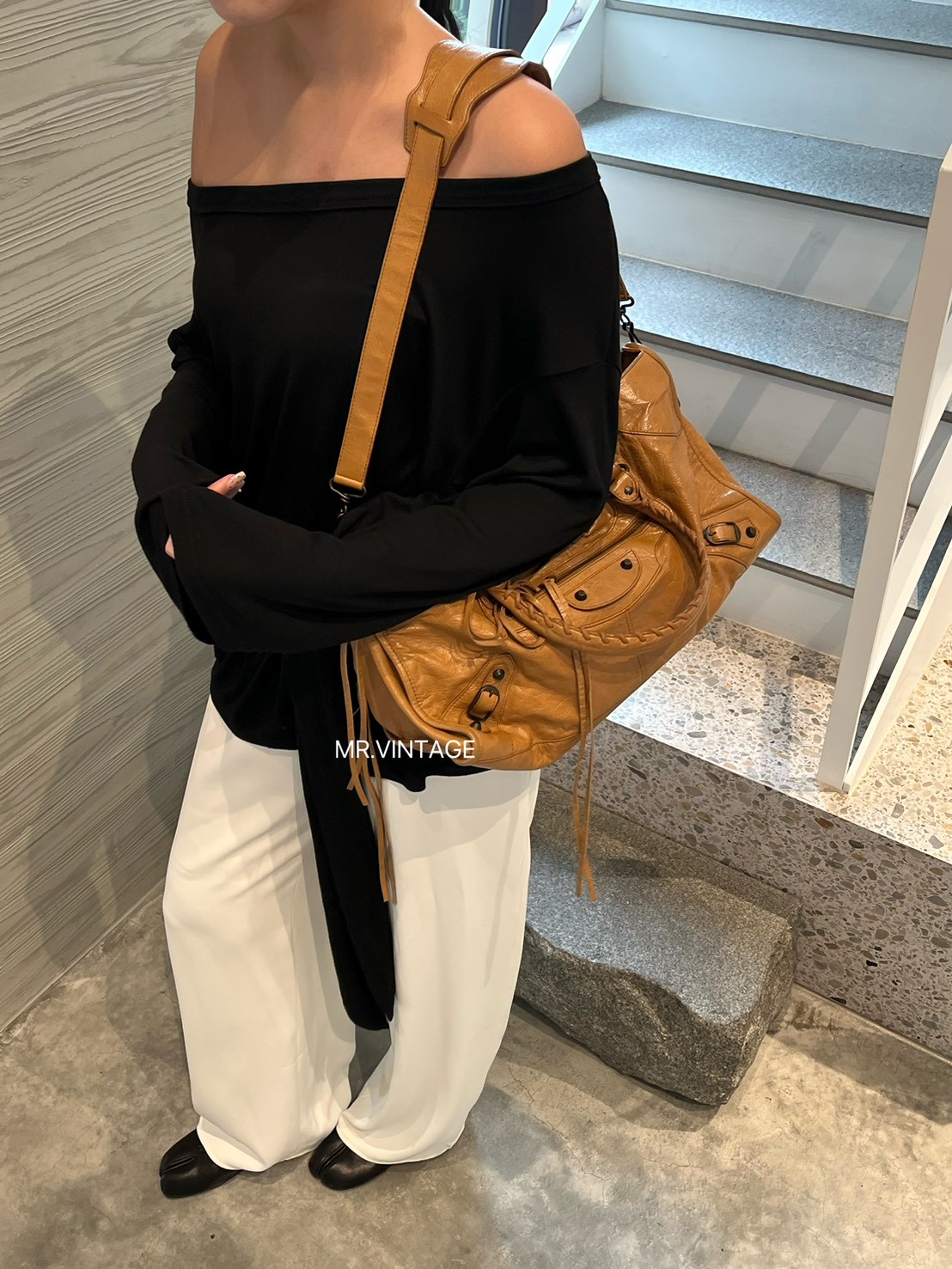 Balenciaga 機車包(大號)
