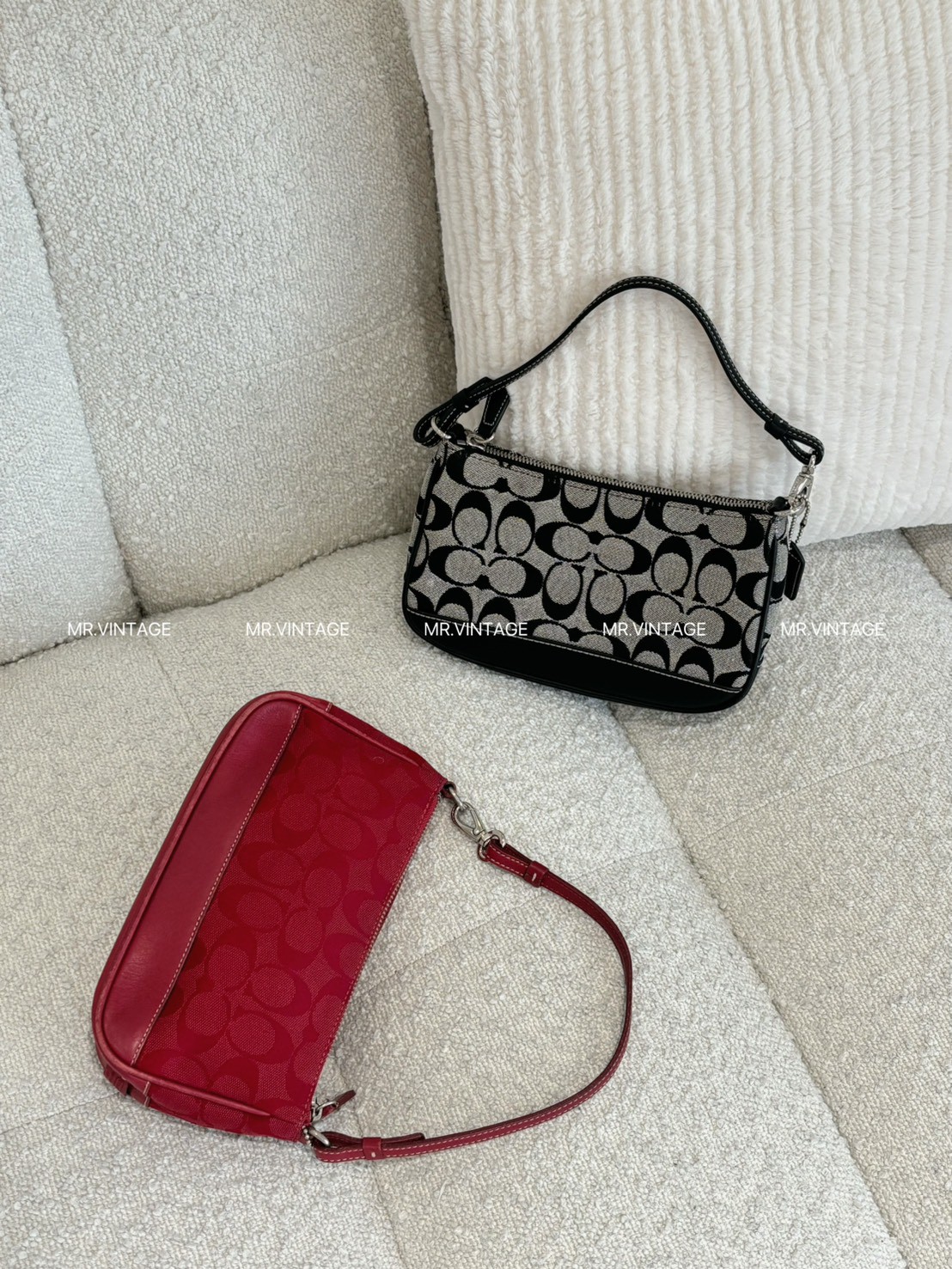 Coach手提包(紅）