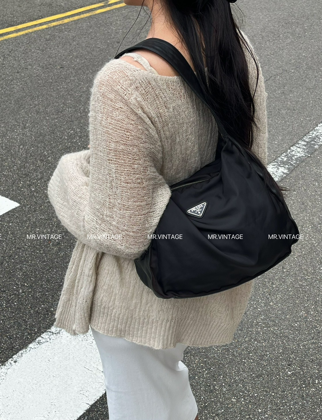 Prada hobo(背帶可調)