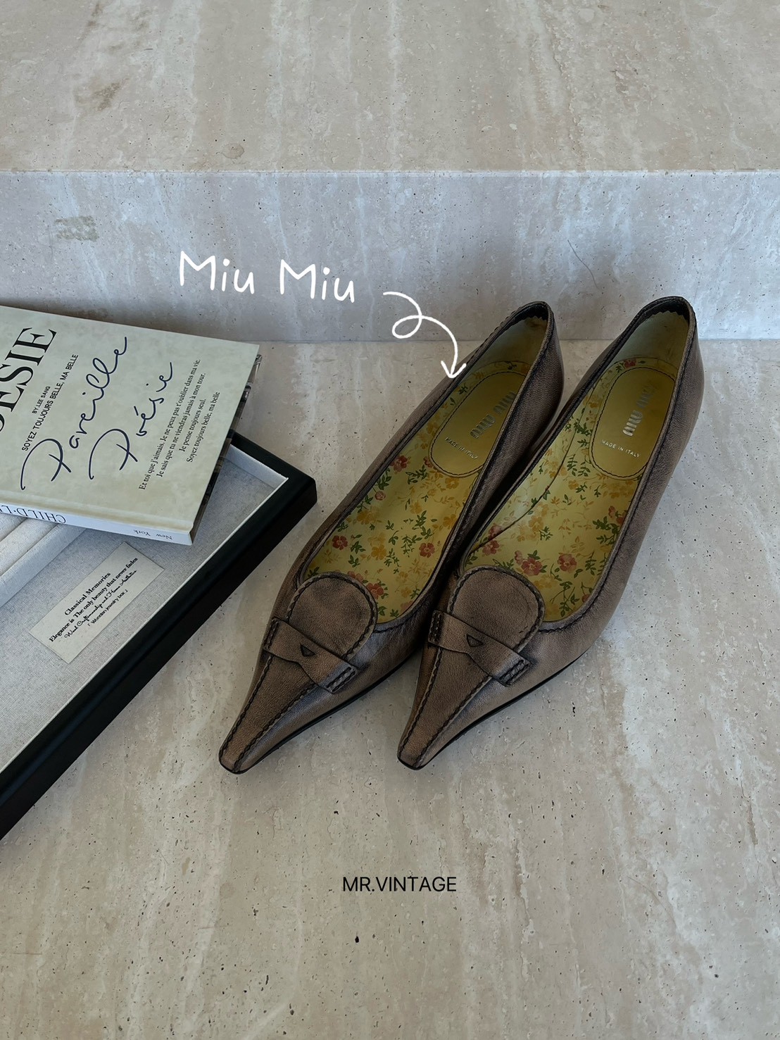 Miu miu小跟鞋